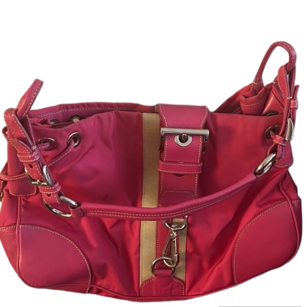 Prada oversized nylon bag